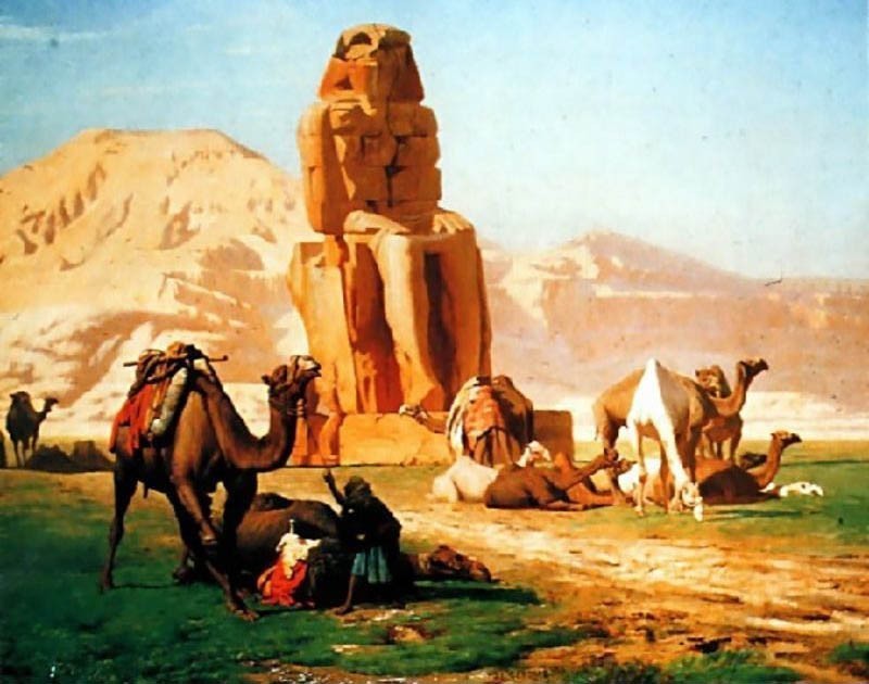 Jean-Leon Gerome Memnon And Sesostris